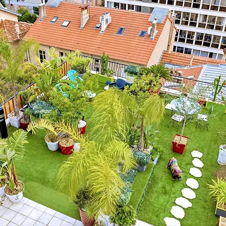 Jardin D'eden - Incroyable Rooftop Jardin Suspendu Apartment Cannes